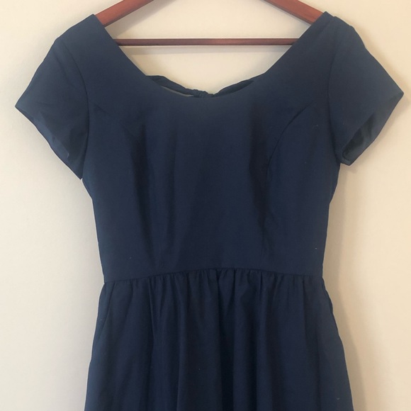 Lauren James scoop neck tie back dress - Picture 2 of 5